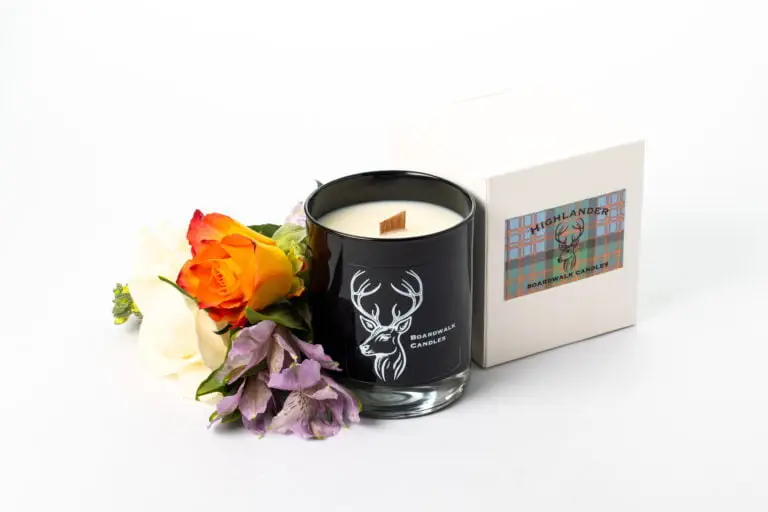Highlander wood wick Candle